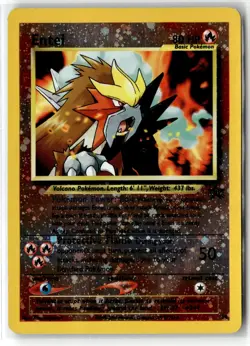 Entei ? 34 Promo Wizards Black Star Promos 1999 Pokemon Reverse Holo NM/LP - Image 1