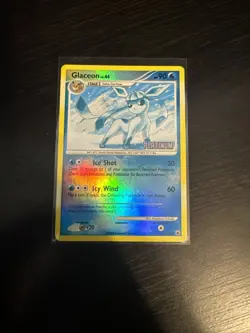 Glaceon Platinum Reverse Holo Stamped 20/100 LP Burger King Promo POKEMON TCG - Image 1