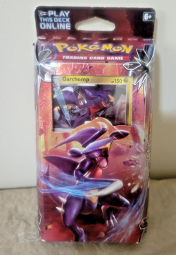 Pokemon TCG Sun & Moon Ultra Prism Mach Strike Theme Deck - New! Garchomp Holo - Image 1
