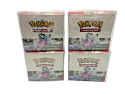 Lot 4x Pokemon Scarlet & Violet Temporal Forces Booster Box Sealed w/ Soft Case - Image 1