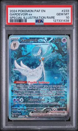 2024 POKEMON PAF EN-PALDEAN FATES SPECIAL ILLUSTRATION RARE GARDEVOIR EX PSA 10 - Image 1