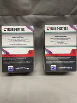 2x Pokemon TCG Paldea Evolved Build and Battle Box, Sealed 2 boxes - Image 2