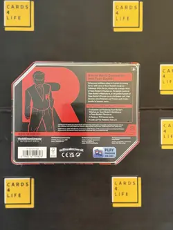 Pokemon Team Rocket Tin (Team Rocket's Nidoking ex Promo) w/ 5-Packs BRAND NEW - Image 2