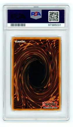Yugioh Change Of Heart RA01-EN050 Quarter Century Secret Rare 1st Ed PSA 9 - Image 2