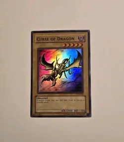 Yugioh Curse Of Dragon LOB-066 Super Rare LP - Image 1