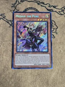 Yugioh Medius the Pure DUAD-ENSP1 Limited Edition Secret Rare NM - Image 1