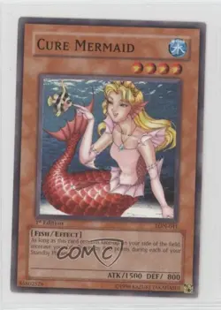 Cure Mermaid 1st Ed. YuGiOh Labyrinth of Nightmare #LON-041 2003 - Image 1