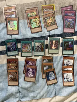 Yugioh Card Lot of Staples Hand Traps and Extra Deck (Ash, Droll, Infinite) - Image 1