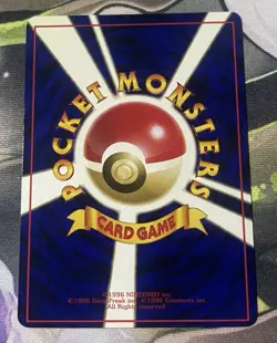 Tauros No.128 Vending Series 3 Old back Vintage Glossy Pokemon Card Japanese - Image 3