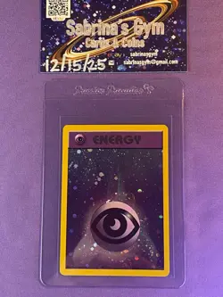 Psychic Energy Reverse Holo WotC 2002 Energize League Promo Rare Pokemon Card - Image 1