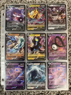 Pokemon TCG Sword & Shield Era 97 Card V Lot Rare Holo ALL NM - Image 1