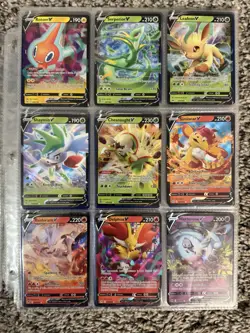 Pokemon TCG Sword & Shield Era 97 Card V Lot Rare Holo ALL NM - Image 5