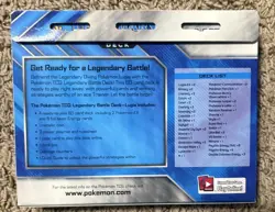Pokemon TCG Legendary Battle Deck Trading Cards 820650803017 - Image 2