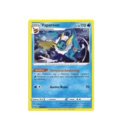 Vaporeon 030/185 Cosmos Holo Promo Pokemon Card NM - Image 1
