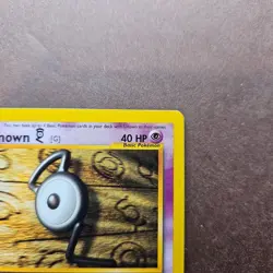Unown G 27/105 Pokemon Neo Destiny Rare Card - LP - Image 3