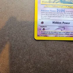 Unown G 27/105 Pokemon Neo Destiny Rare Card - LP - Image 4