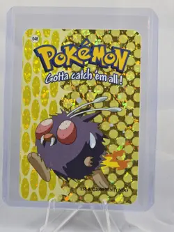 Venonat 048 Pokemon Vending Prism Holo Sticker Card - Image 1