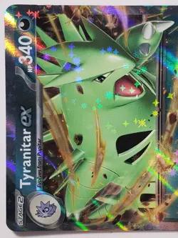 EX HOLO Tyranitar 064/131 NM / M - Prismatic Evolutions Pokemon Card - Image 2