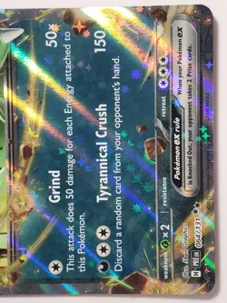 EX HOLO Tyranitar 064/131 NM / M - Prismatic Evolutions Pokemon Card - Image 3