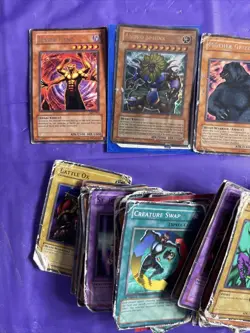 Lot Of Damaged YuGiOh Cards - Image 2