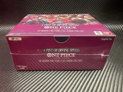 One Piece Card Game - A Fist of Divine Speed OP11 - Sealed Booster Box - English - Image 2