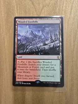 Wooded Foothills - #249/269 (NM) Khans of Tarkir KTK Magic MTG - Regular - Image 1