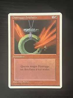 Magic MTG Italian Revised Shatter Artist Proof Near Mint - Only 50 Exist! - Image 1