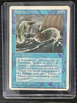 Magic MTG Italian Revised Sea Serpent Artist Proof Near Mint - Only 50 Exist! - Image 3