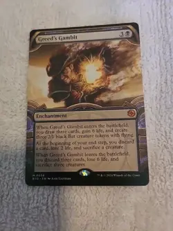 MTG BIG Greed's Gambit Regular The Big Score #38 - Image 1