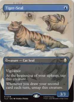 Tiger-Seal (Borderless) R Avatar: The Last Airbender 318 NM MTG - Image 1