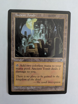 Ancient Tomb Tempest MTG Exc Free shipping with tracking - Image 1