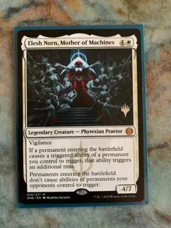 [MTG] Elesh Norn, Mother of Machines - (Promo Pack) Phyrexia: All Will Be One - Image 1
