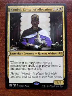 1x Kambal, Consul of Allocation (KLD) MTG NM - Image 1