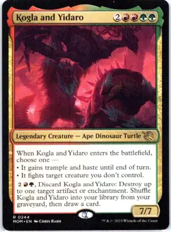 #244 Kogla and Yidaro March of the Machine Rare - Image 1