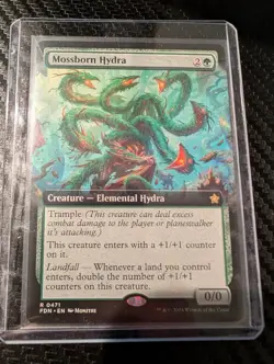 Mossborn Hydra (Extended Art) Foundations Regular - Image 1