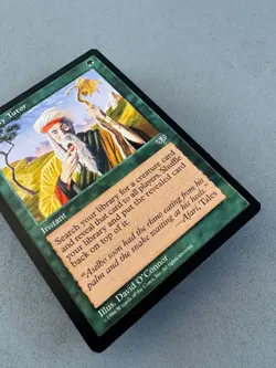 Worldly Tutor Mirage MTG-Lightly Played Excellent+ -Vintage Magic the Gathering - Image 4