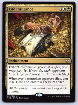 Life Insurance - Commander: Streets of New Capenna - MTG - Near Mint - Image 1