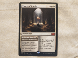Virtue of Loyalty - Wilds of Eldraine - MTG Magic the Gathering - Image 1