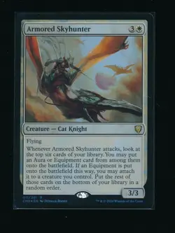 Magic The Gathering Armored Skyhunter Foil Commander Legends 11/361 - Image 1