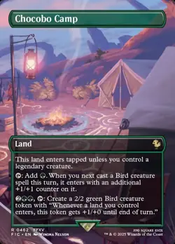 Chocobo Camp - Borderless (Foil) (FIC) - Image 1