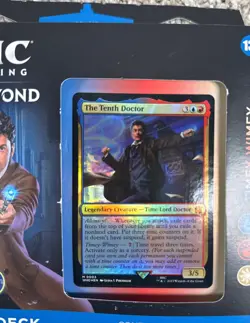 Magic the Gathering CCG: Doctor Who Commander Deck - Timey-Wimey Sealed Box Wear 195166228815 - Image 5