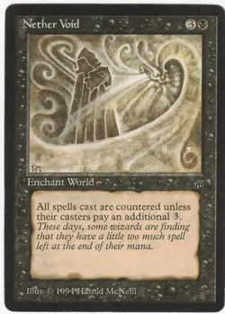Legends MTG Nether Void Magic Rare Mint Never Played - Image 1