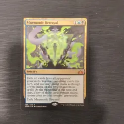 Mnemonic Betrayal NM Guilds of Ravnica GRN 189/259 Mythic English Regular MTG - Image 1