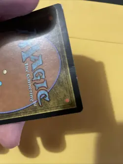 MTG Zendikar 1x Misty Rainforest Heavy Played Crease On Top Back Edge In Pics - Image 3