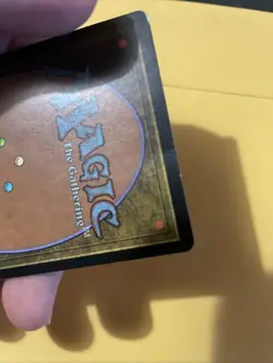 MTG Zendikar 1x Misty Rainforest Heavy Played Crease On Top Back Edge In Pics - Image 4