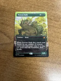 Protean Hulk (Anime Borderless) Ravnica Remastered Regular NM-M Unplayed MTG - Image 1
