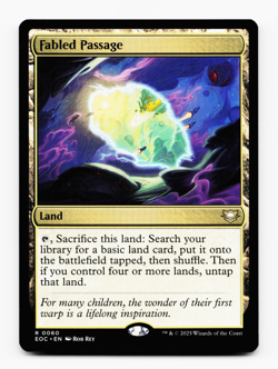 Fabled Passage [Commander: Edge of Eternities] MTG Magic - Image 1