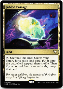 Fabled Passage [Commander: Edge of Eternities] MTG Magic - Image 3