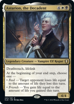 MTG Astarion, the Decadent NM-Mint Commander Legends: Battle for Baldur's Gate - Image 1
