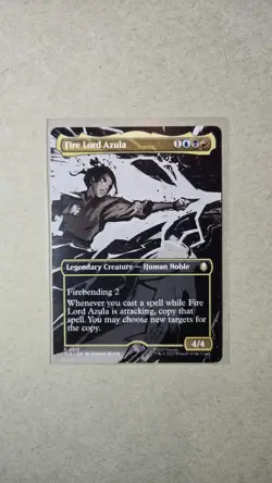 Avatar Fire Lord Azula Borderless - TLA 0313 - NM - MTG Magic - Image 1